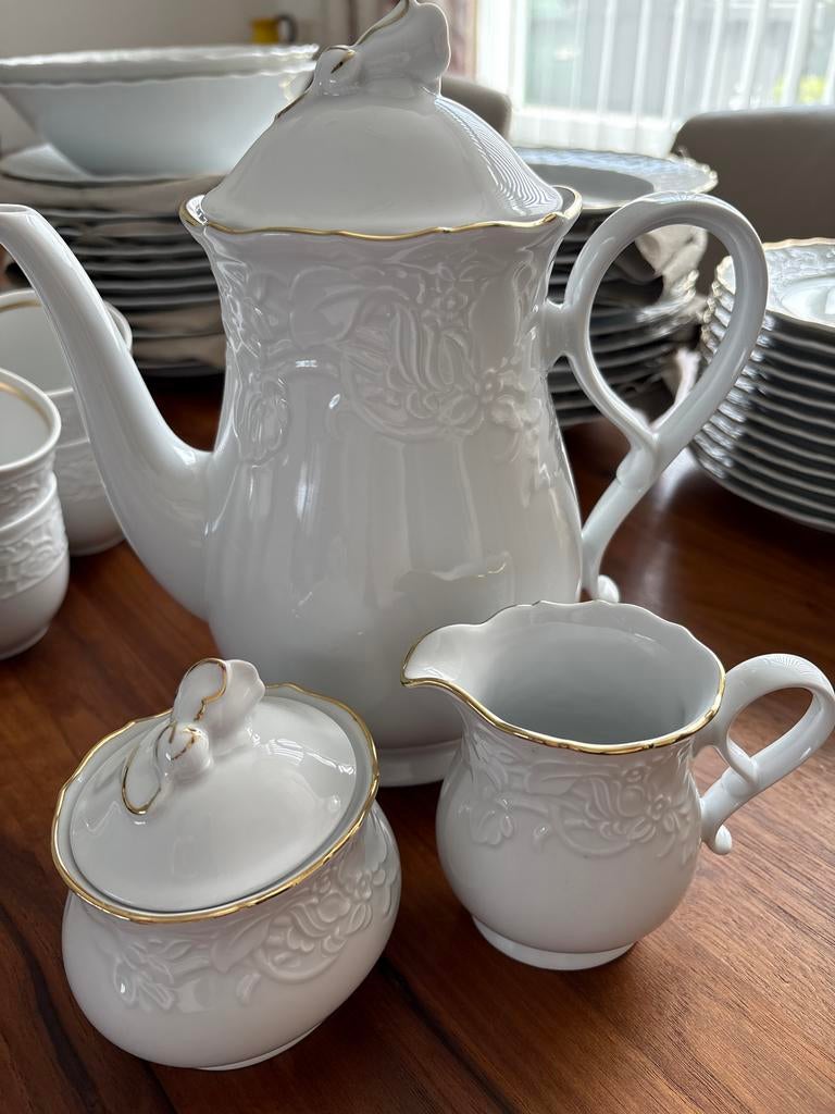 Mitterteich koffie Servies Prinsess Gold Limited Edition, Ophalen, Overige typen, Zo goed als nieuw, Overige stijlen