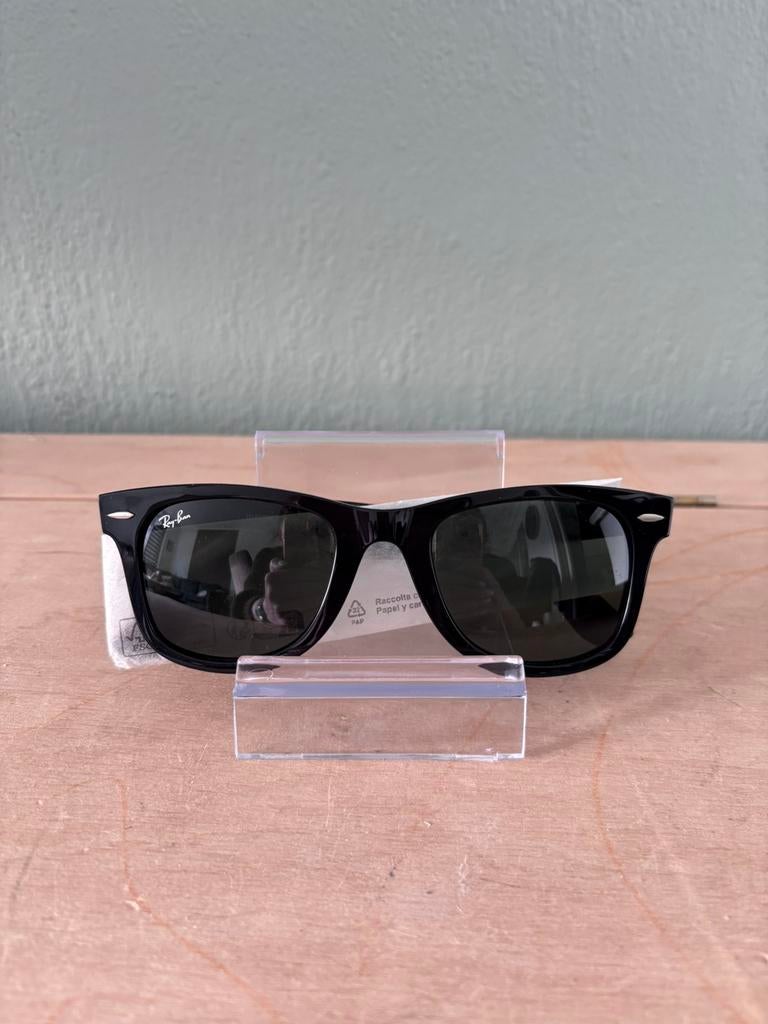 Ray-Ban Wayfarer Ease RB4340 601 Zwart, Zonnebril, Zwart, Nieuw, Ophalen of Verzenden