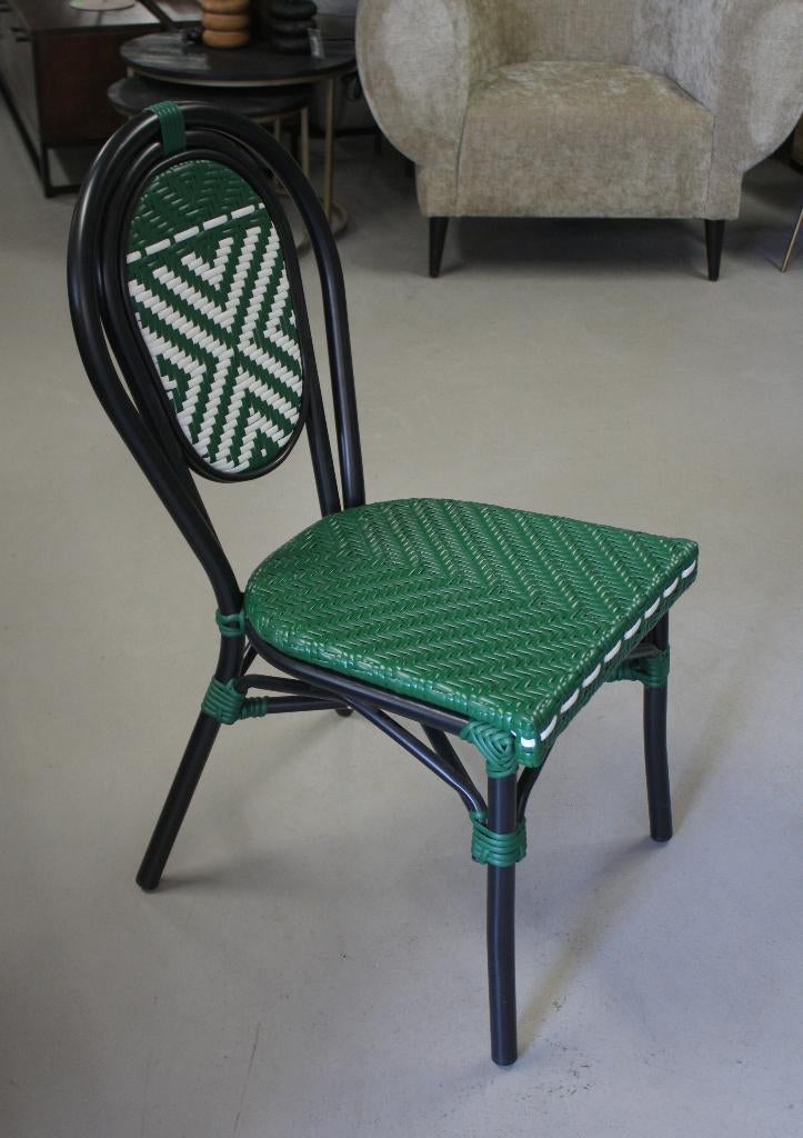 Partij tuinstoelen terrasstoel bistro horeca stapelbaar 40x, Ophalen, Nieuw