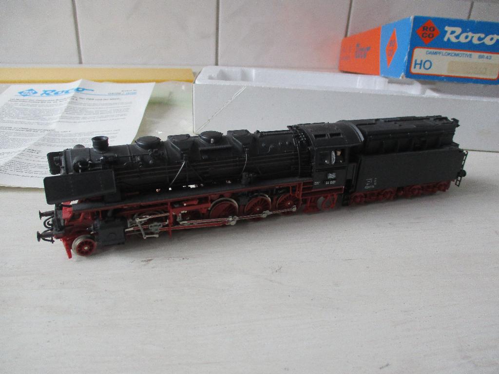 Roco Stoomlok BR 44 1681 DB no 43260, Ophalen, Zo goed als nieuw, Roco, Analoog