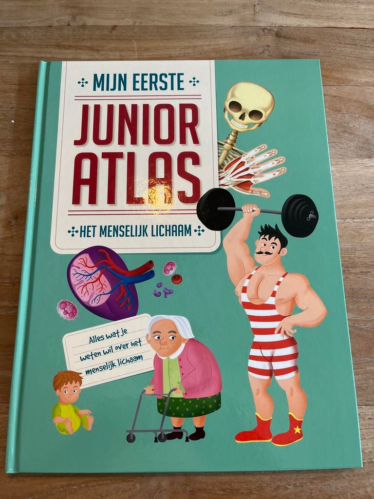 Mijn Eerste Junior Atlas: Het Menselijk Lichaam, Ophalen of Verzenden, Zo goed als nieuw, Non-fictie
