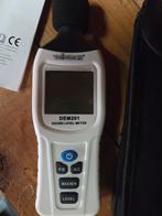 Velleman DEM201 Geluidsniveaumeter met hoesje, Ophalen of Verzenden, Zo goed als nieuw, Geluid