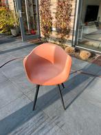 Set van 6 moderne oranje tuinstoelen, Tuin en Terras, Tuinstoelen, Ophalen, Gebruikt, Kunststof