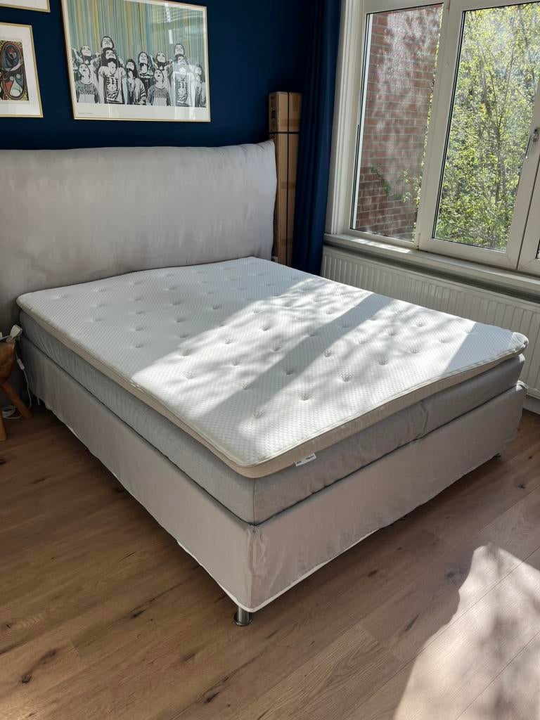 Bedframe Sultan Ikea 80x200 cm / 160x200 cm, matras 80x200, Ophalen, Zo goed als nieuw, Tweepersoons, 160 cm