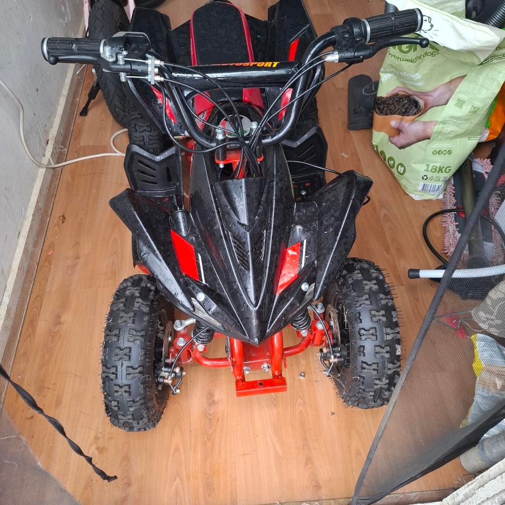 Electrische mini quad - kabelbreuk, Ophalen of Verzenden