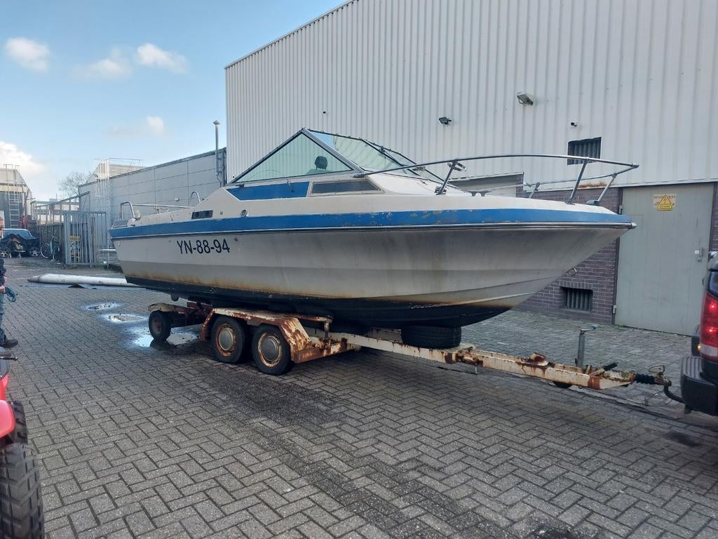 Speedboot glastron v225 140pk loop sloop onderdelen opknap, Watersport en Boten, Ophalen of Verzenden, Gebruikt
