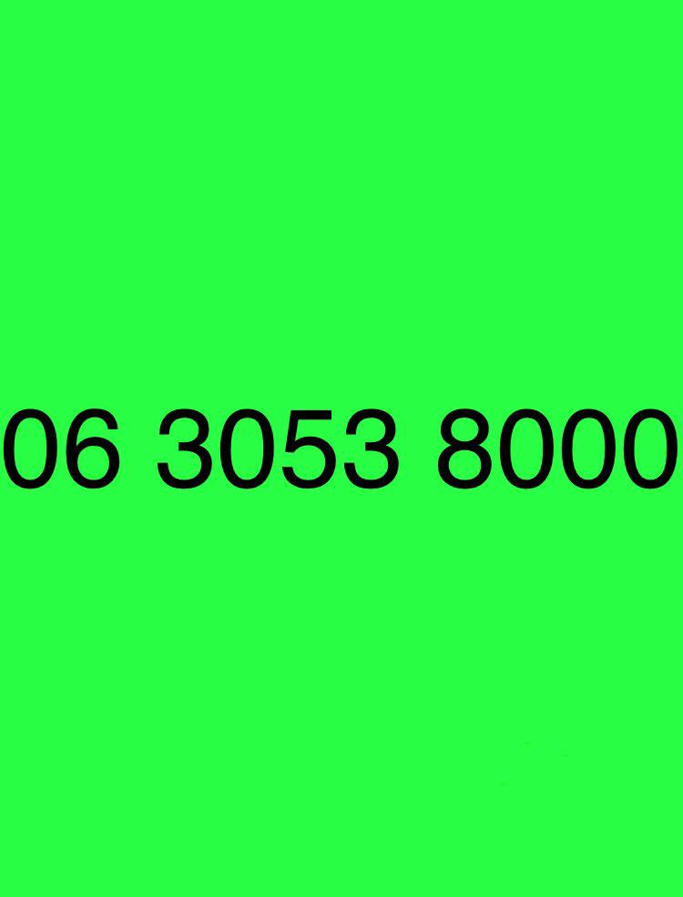 Makkelijke Telefoonnummer - 06 30 53 8000, Telecommunicatie, Prepaidkaarten en Simkaarten, Nieuw, Prepaidkaart, KPN, Ophalen of Verzenden