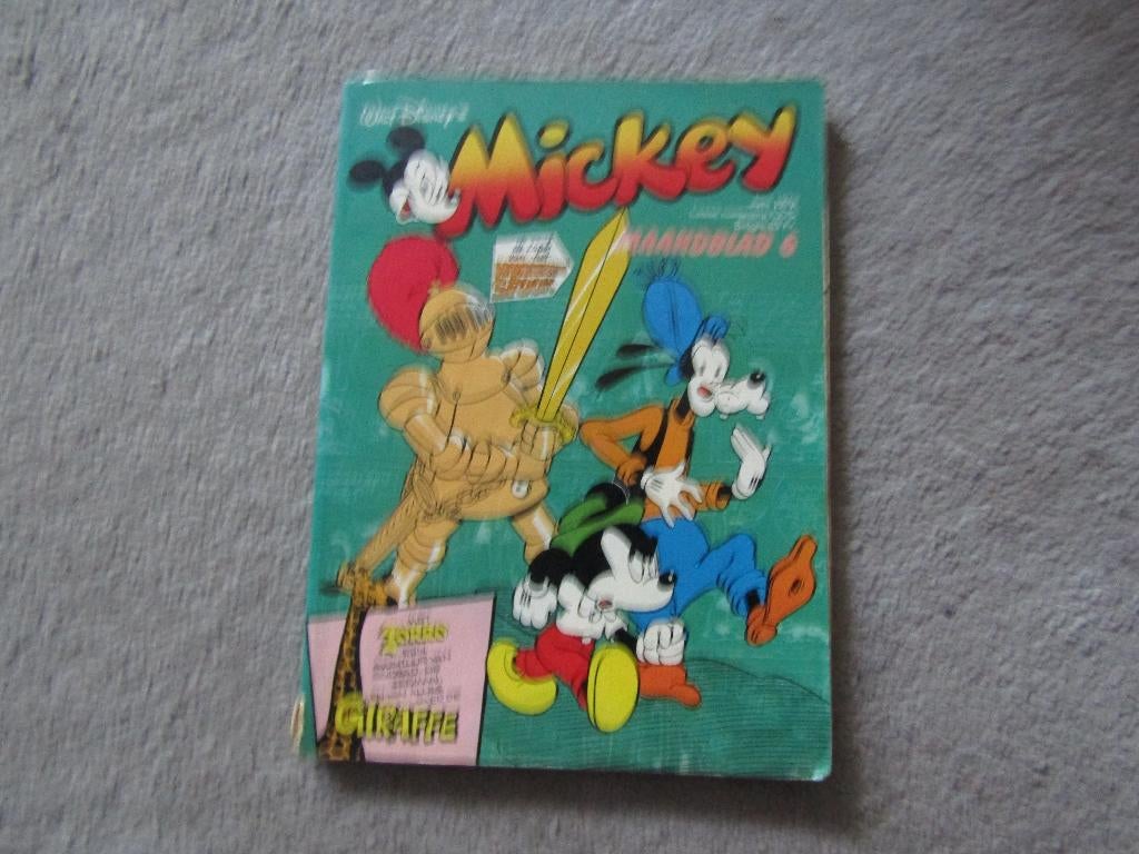 Stripboek: Mickey maandblad 6 - Juni 1979, Boeken, Gelezen, Ophalen of Verzenden, Walt Disney, Eén stripboek