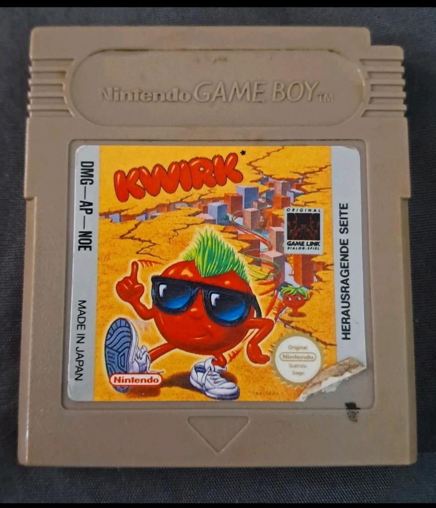 Vintage retro Game Boy-klassieker - Kwirk 1989, Puzzel en Educatief, Gebruikt, 1 speler, Ophalen of Verzenden