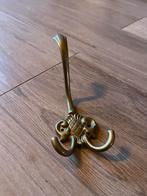 Messing Kledinghaken Kapstokhaken Wandhaken, Ophalen of Verzenden