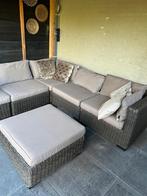 Loungeset rotan, Tuin en Terras, Ophalen, Zo goed als nieuw