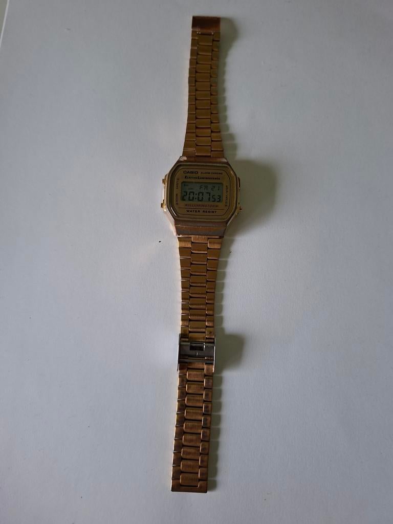Casio Vintage Horloge Goud, Staal, Polshorloge, 1960 of later, Verguld