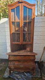 Antiek hoekkastje, Ophalen, Gebruikt, 50 tot 100 cm, 150 tot 200 cm