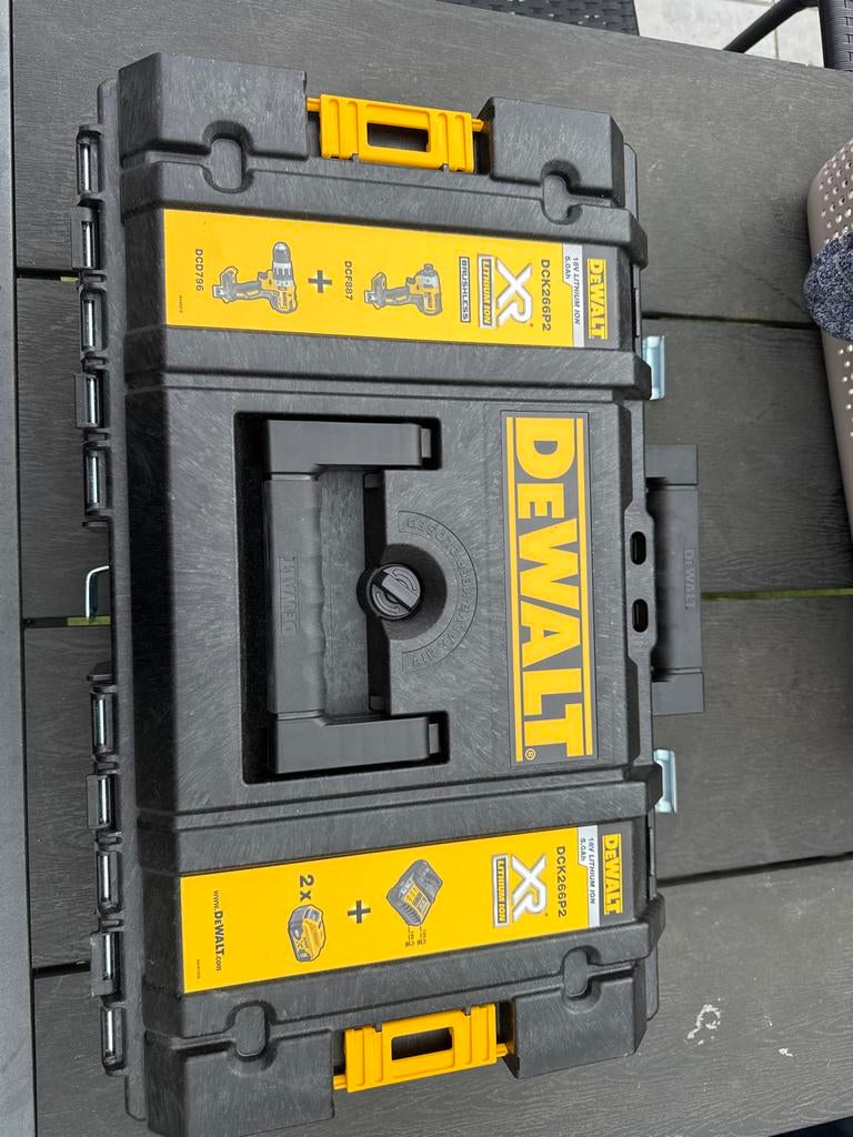 DeWalt DCK266P2 koffer!, Ophalen of Verzenden, Nieuw