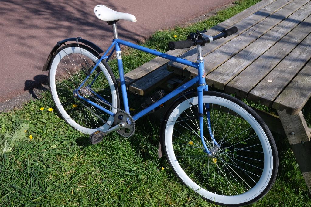 vintage fiets, 51 tot 55 cm, Ophalen, Raleigh, Jaren '60 of nieuwer