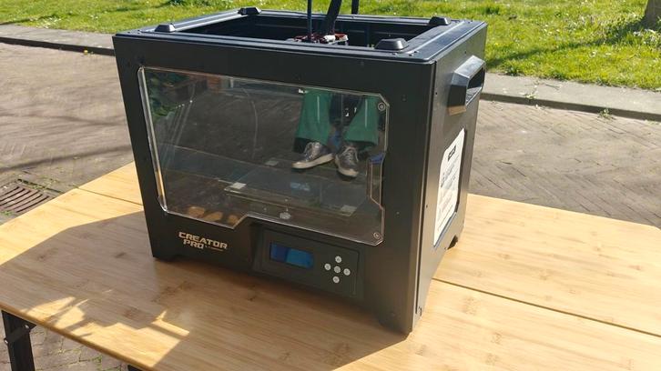 FlashForge Creator Pro 3D printer dual nozzle, Computers en Software, 3D Printers, Gebruikt, Ophalen