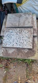 10 gewassen grindtegels gratis, Tuin en Terras, Grind, Keien en Split, Ophalen, Gebruikt, Grijs