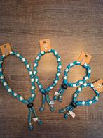 Anti-tekenbanden EM keramiek kralen Maat  XS tot XXL, Ophalen of Verzenden, Handgemaakt, Nieuw