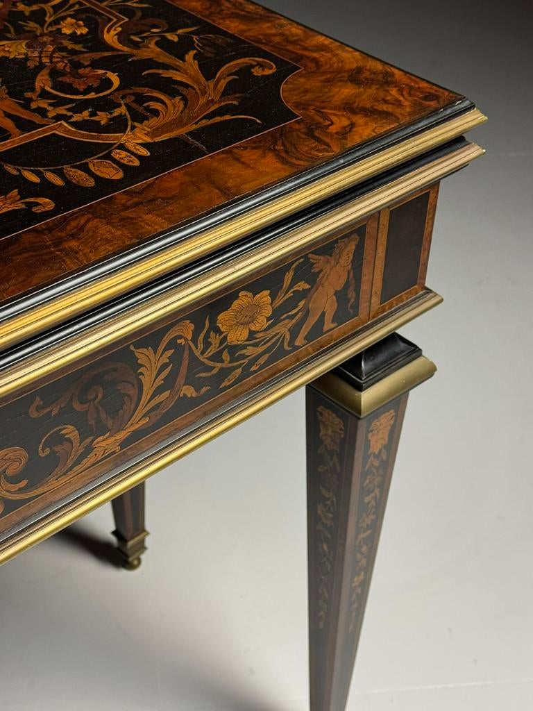 Franse speeltafel 19e eeuw, Ophalen