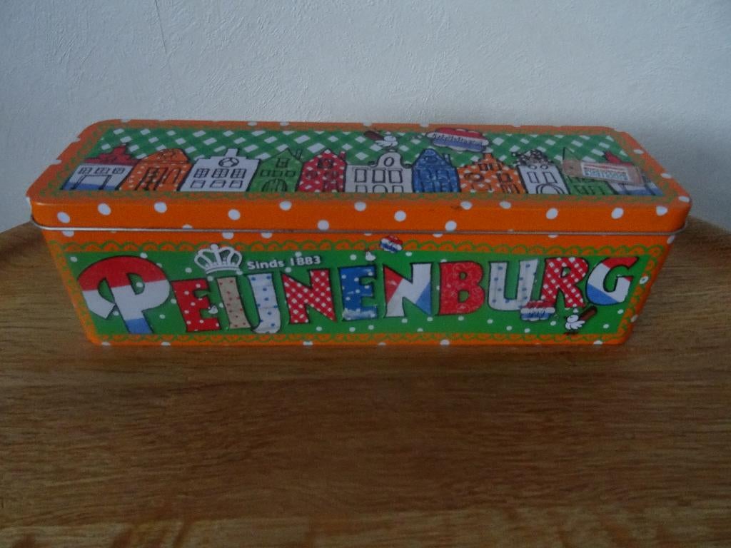 blik Peijnenburg postcodeloterij, Verzamelen, Blikken, Ophalen of Verzenden, Zo goed als nieuw, Overige, Overige merken