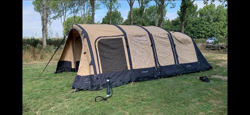 Bardani Airspace 340 TC - Zeer nette opblaasbare tent, Caravans en Kamperen, Ophalen, Zo goed als nieuw, Tot en met 4
