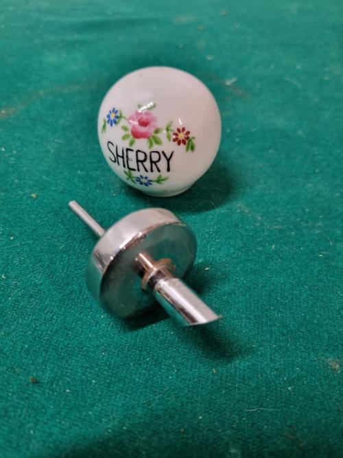 -	sherry schenker dop brocante, Verzamelen, Retro, Ophalen of Verzenden