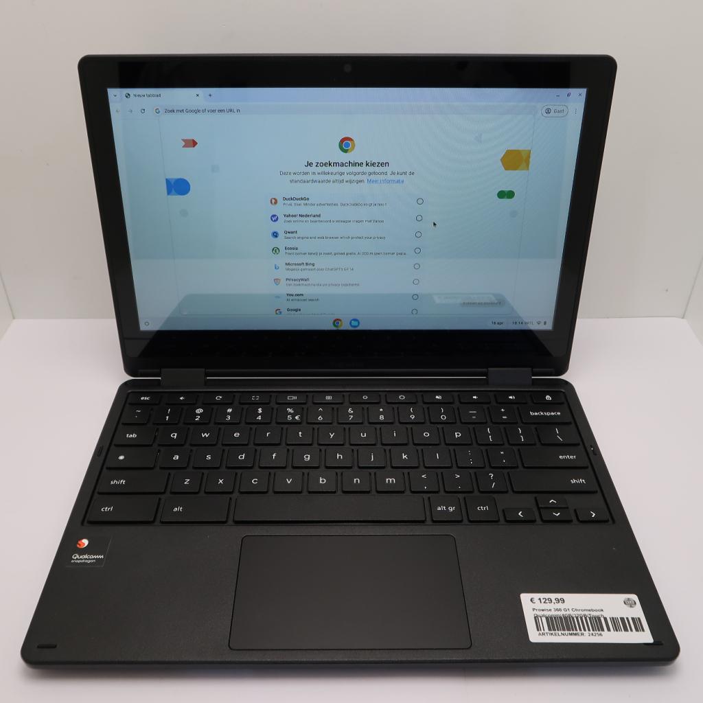 Prowise 360 G1 Chromebook Qualcomm/4GB/32GB/Touch, Computers en Software, Niet ingevuld, Zo goed als nieuw, Niet ingevuld, Niet ingevuld