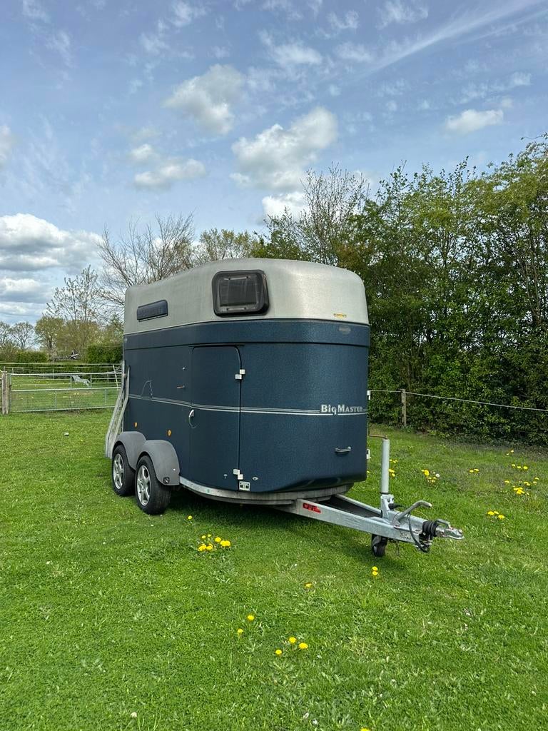 Böckmann Big Master - 2007, Dieren en Toebehoren, Ophalen, Gebruikt, Polyester, 2-paards trailer