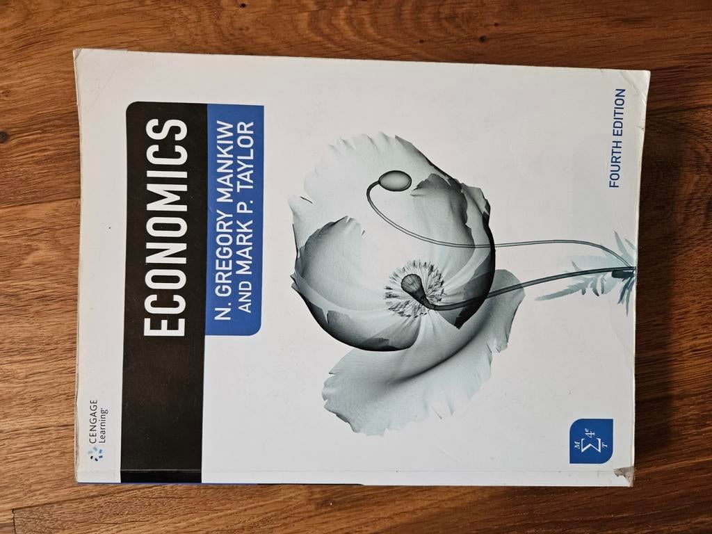 Economics - N. Gregory Mankiw en Mark P. Taylor (4e editie), Boeken, N. Gregory Mankiw en Mark P. Taylor, Zo goed als nieuw, Gamma