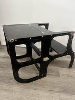 Ette Tete Step'n Sit Leertoren & Tafel - Zwart/Zilver, Ophalen of Verzenden, Gebruikt, Tafel(s) en Stoel(en)