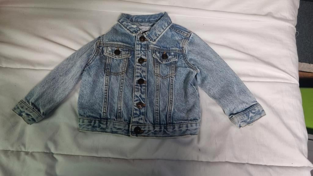 Zara Baby spijkerjasje maat 80, Gebruikt, Meisje, Ophalen of Verzenden, Zara baby
