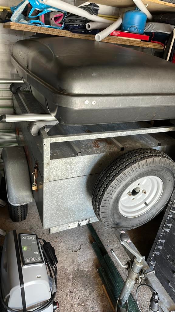 Anssems Ansa 400 bagagewagen te koop of te huur, Auto diversen, Aanhangers en Bagagewagens, Ophalen, Gebruikt