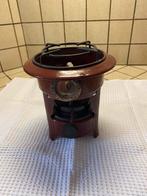 Emaille petroleumstel 1 pits, Antiek en Kunst, Antiek | Emaille, Ophalen of Verzenden