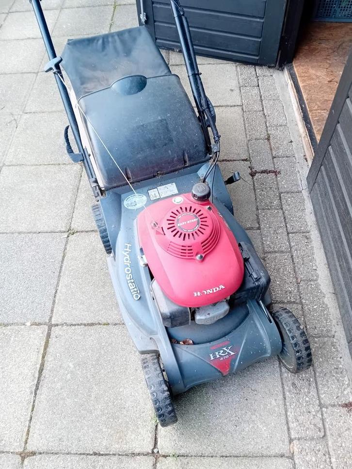 Honda HRX 476C Benzine Grasmaaier - Jaarlijks Onderhouden, Tuin en Terras, Grasmaaiers, Gebruikt, Benzine-grasmaaier, 40 t/m 49 cm