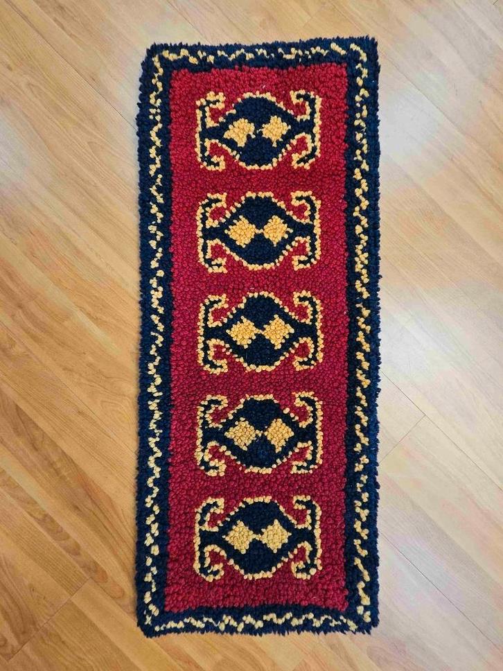 Smyrna kleedje 93/38 cm, Huis en Inrichting, Stoffering | Tapijten en Kleden, Gebruikt, Minder dan 50 cm, 50 tot 100 cm, Rechthoekig