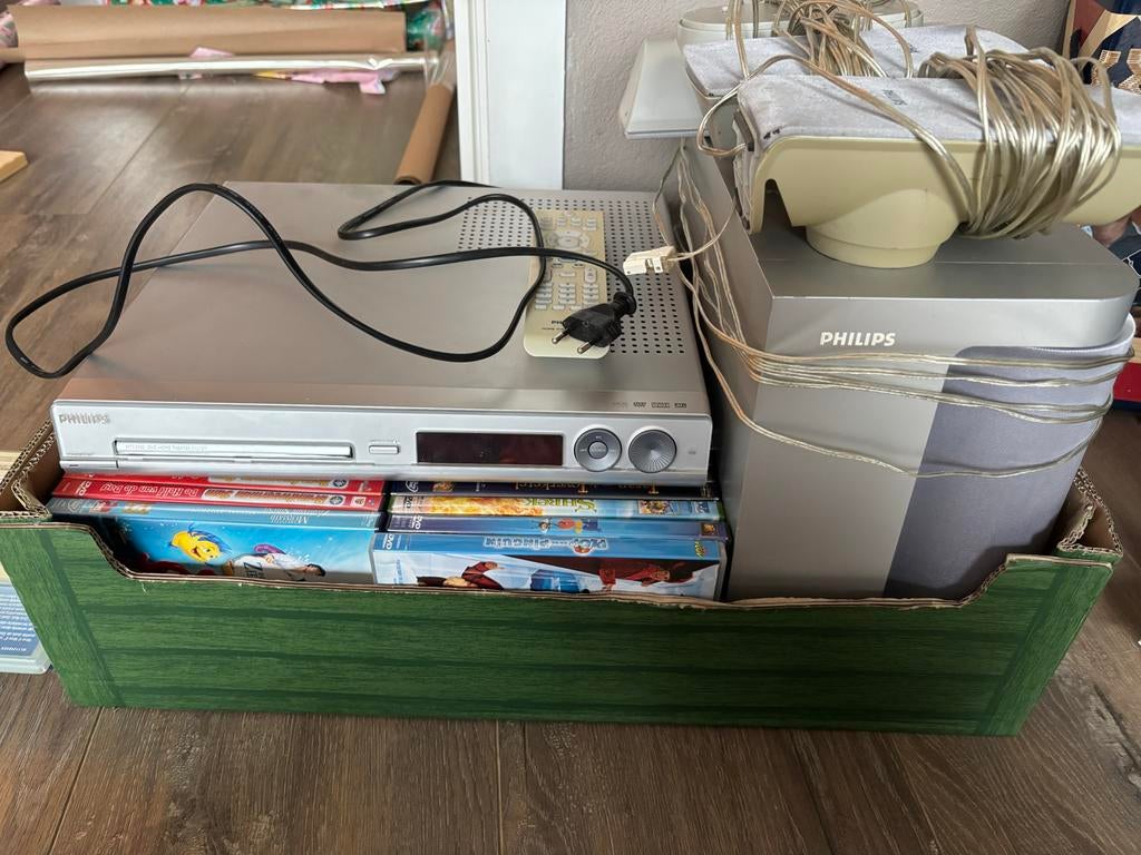 Philips HTS 3100 Home Theater Systeem met DVD-speler, Philips, Ophalen of Verzenden, Dvd-speler, Gebruikt