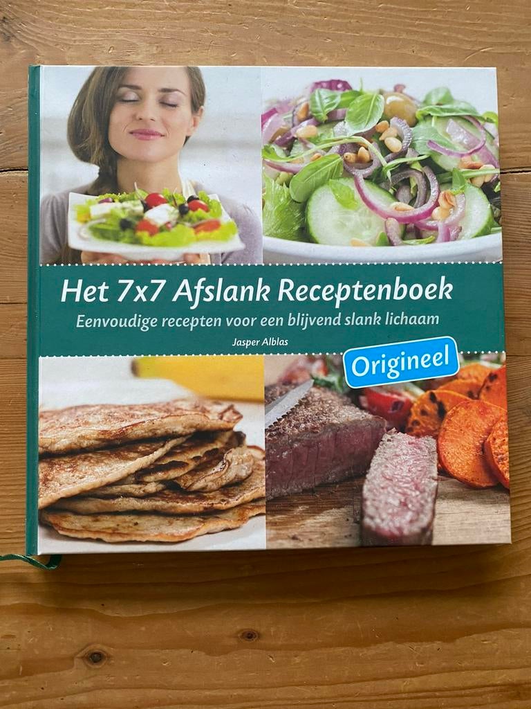Het 7 x 7 afslank receptenboek - Jasper Alblas, Boeken, Ophalen of Verzenden, Gelezen