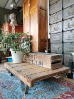 Oude palletwagen/transportkar/salontafel, Ophalen, Rechthoekig, 75 cm of meer, 60 cm of meer