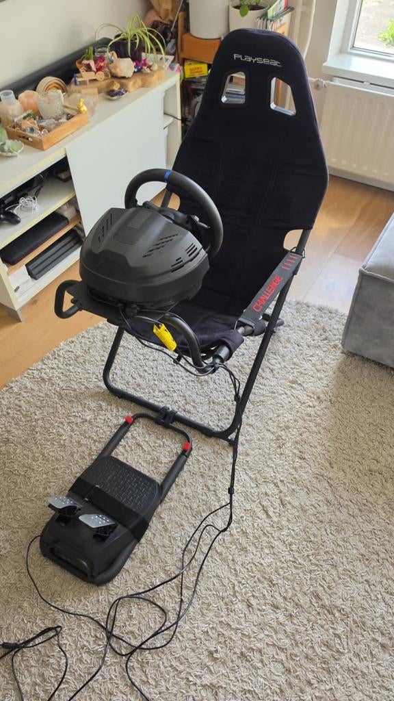 Playseat challange + Thrustmaster T300RS, Spelcomputers en Games, Ophalen, Zo goed als nieuw, Playseat of Racestoel