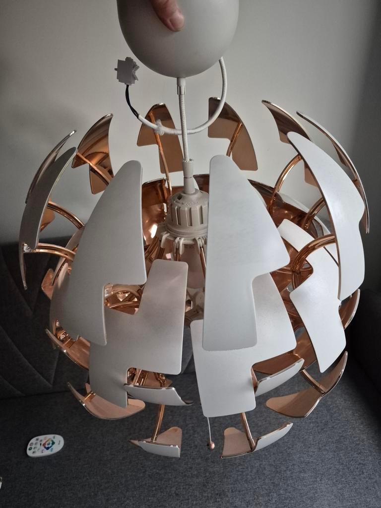 Ikea PS 2014 verstelbare hanglamp wit, Ophalen of Verzenden, Minder dan 50 cm