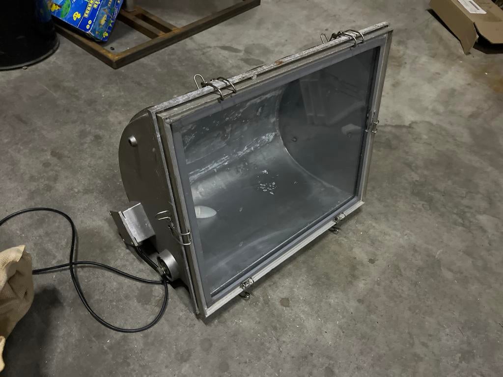 Industriële Buitenlamp / Gevelarmatuur - ca. 60cm, Huis en Inrichting, Lampen | Vloerlampen, Gebruikt, Minder dan 100 cm, Metaal