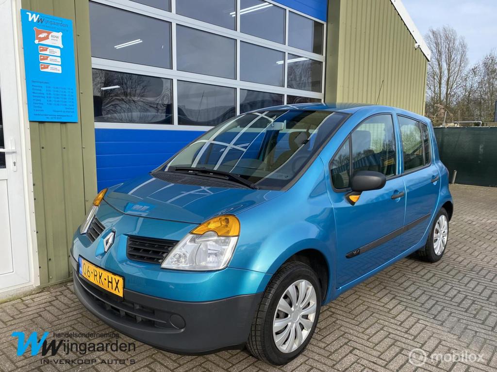 Renault Modus 1.2-16V Campus|Trekhaak|Hoge zit|APK 1-2027|, Voorwielaandrijving, Stof, Gebruikt, 4 cilinders