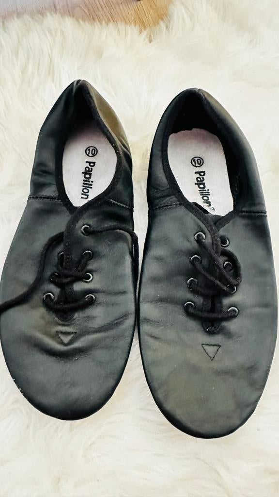 Papillon Dansschoenen Zwart Maat 10 (Gebruikt), Ophalen of Verzenden, Gebruikt, Schoenen