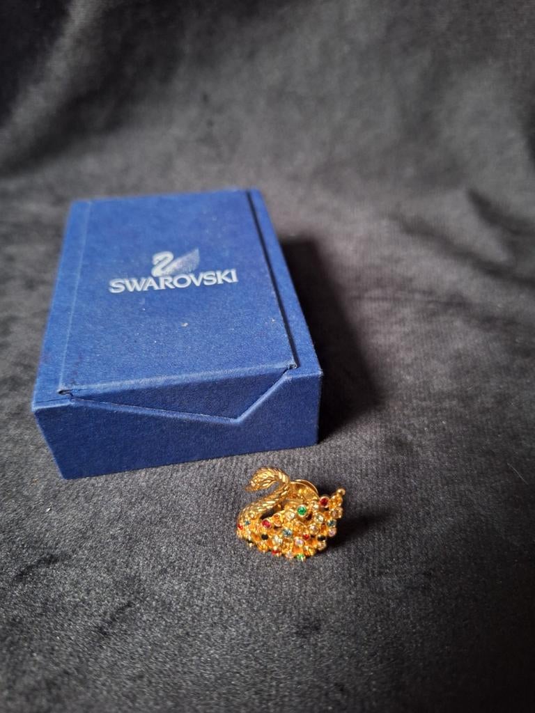 Swarovski spelt zwaan, Verzamelen, Swarovski, Ophalen, Zo goed als nieuw, Figuurtje