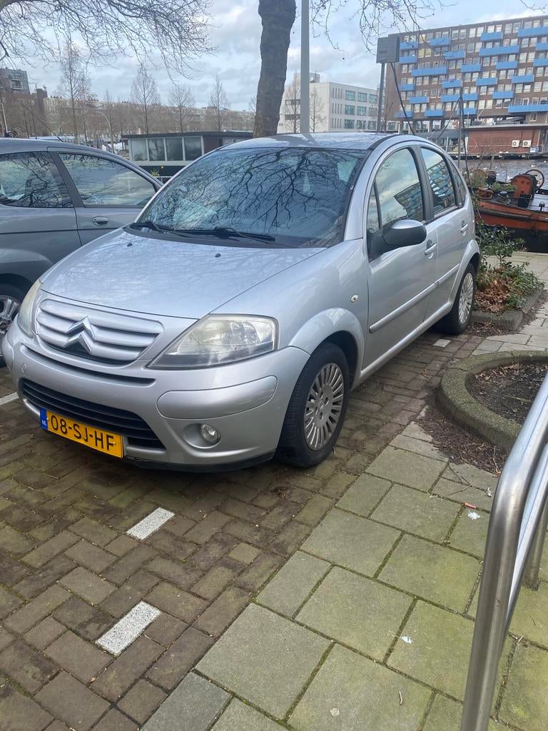 Citroën C3 1.4 I 2006 Grijs Clima|Exclusive, Auto's, Citroën, Voorwielaandrijving, 1160 kg, 989 kg, Origineel Nederlands