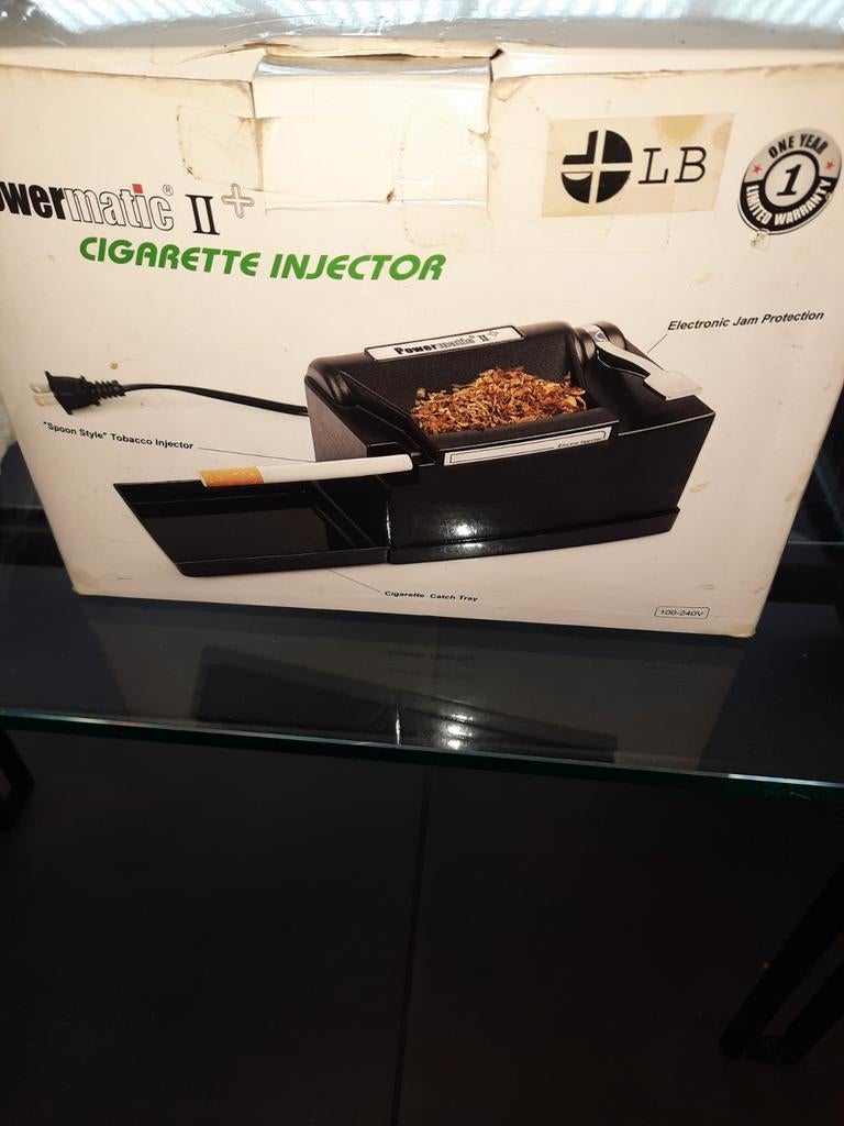 Powermatic II+ Sigaretten Injector - Zo goed als nieuw, Ophalen of Verzenden
