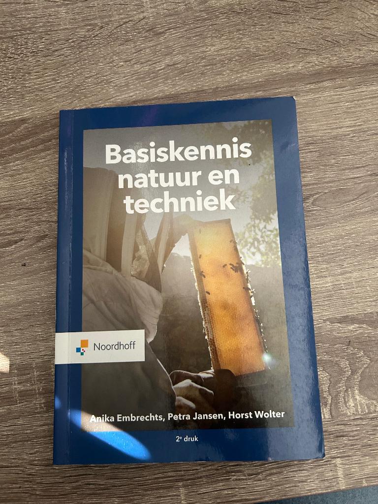 Basiskennis natuur en techniek boek, Boeken, Schoolboeken, Natuurkunde, Ophalen of Verzenden, Zo goed als nieuw, Noordhoff Uitgevers