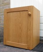 EIKEN  HOUTEN  KASTJE, Ophalen, Eikenhout, 50 tot 100 cm, 25 tot 50 cm