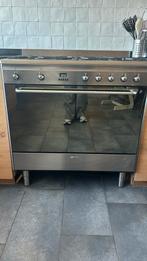 Smeg gasfornuis met grote oven, Ophalen, Gebruikt, 60 cm of meer, Gas