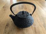 Theepot, donkerblauw gietijzer, Antiek en Kunst, Antiek | Servies los, Ophalen